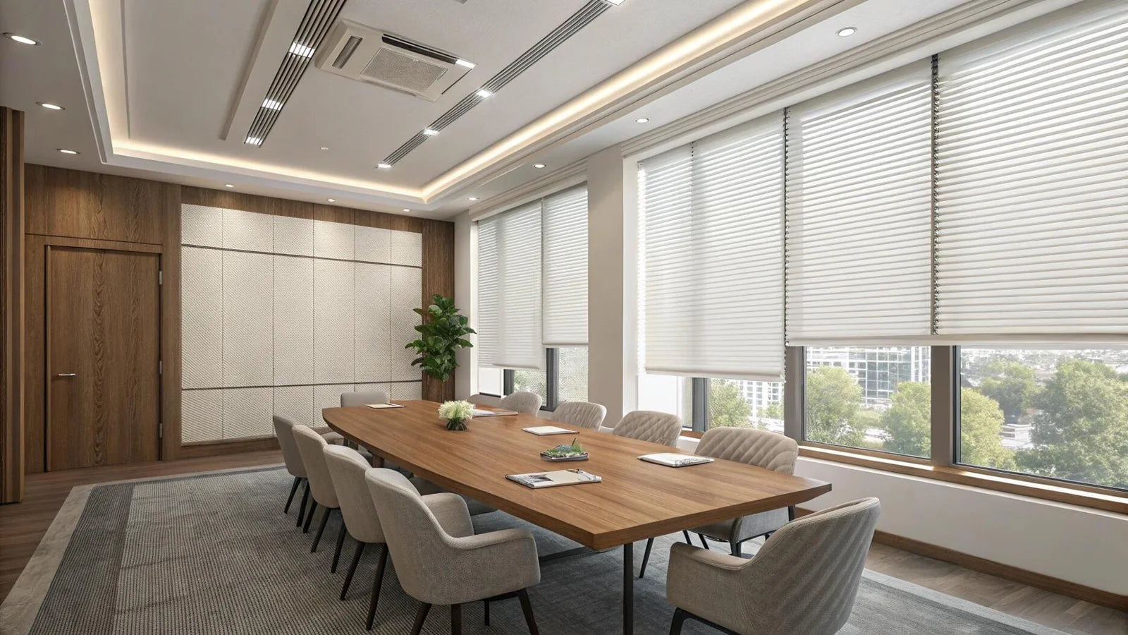 İşletmelere Özel Plise Perdeler – Estetik ve Fonksiyonel Çözümler