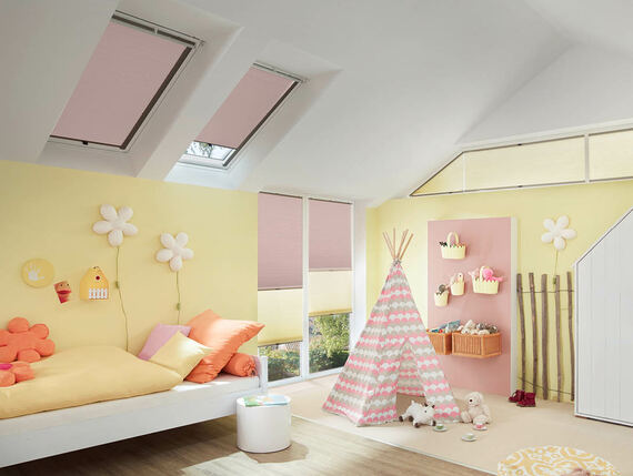 Çocuk Odası İçin Plise Perde – Renkli, Güvenli ve Kolay Kullanım