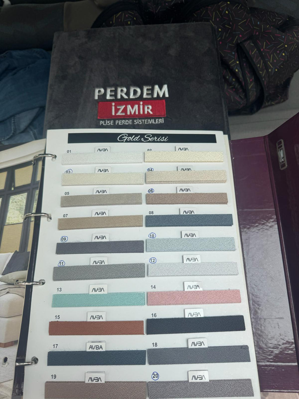 Villaya özel üretim plise perdeler