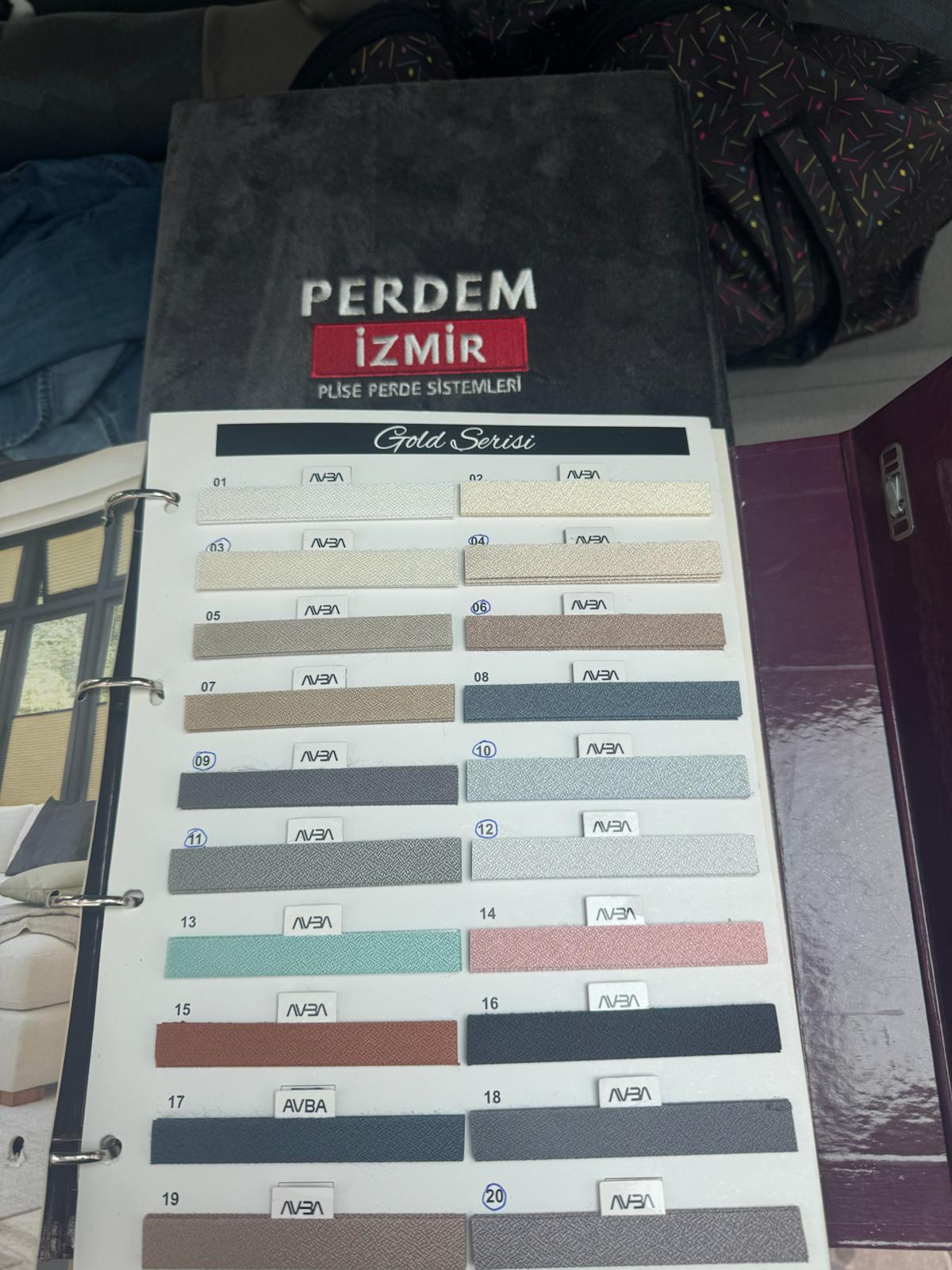 Cam Balkon İçin Güneş Kırıcı Plise Perde