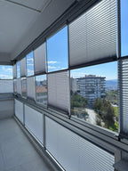 Pimapen ve Cam Balkon İçin Güneş Kırıcı Plise Perde