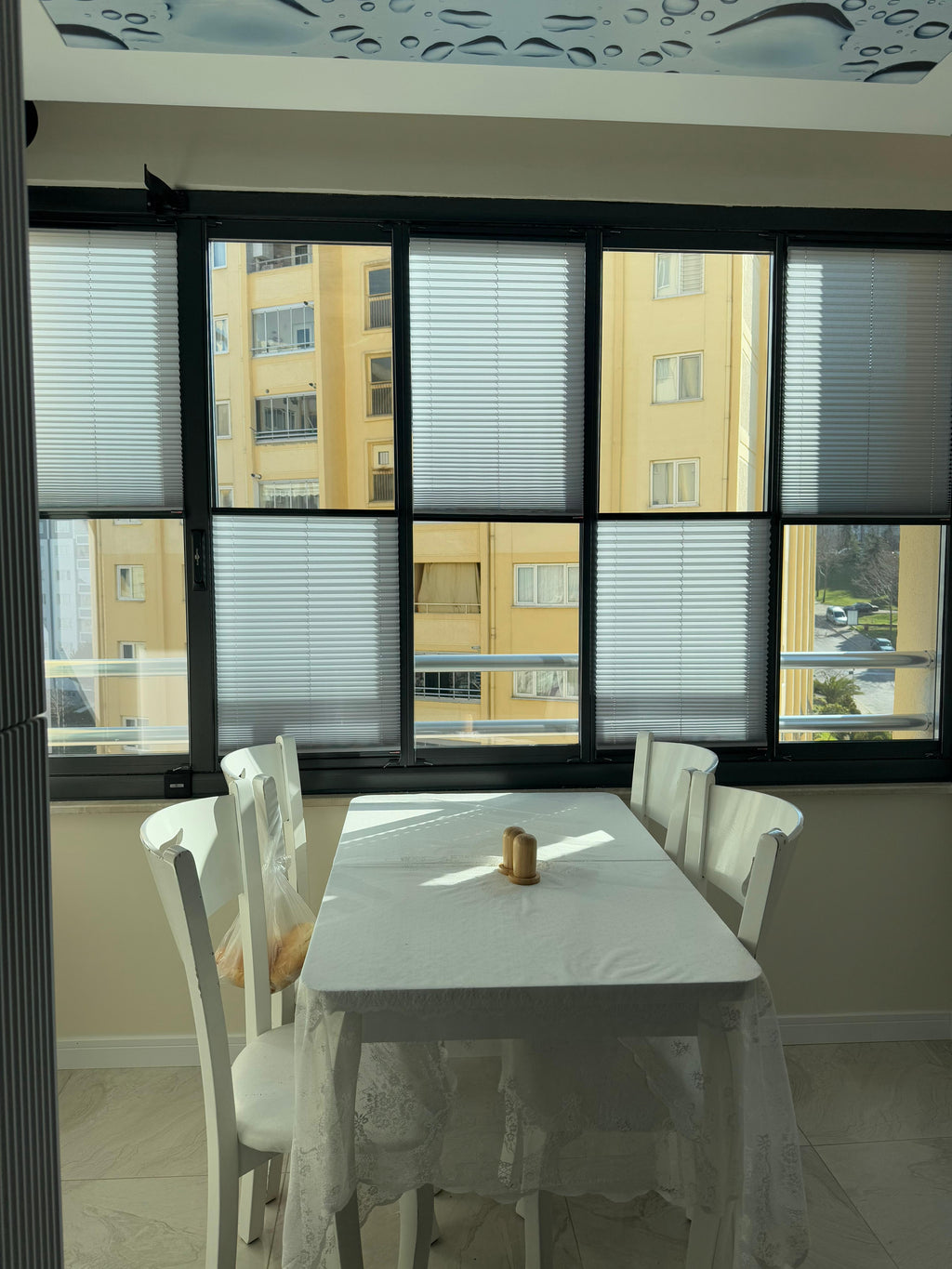 Cam Balkon İçin Güneş Kırıcı Plise Perde