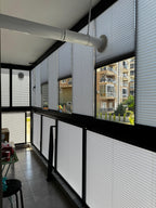 Pimapen ve Cam Balkon İçin Güneş Kırıcı Plise Perde