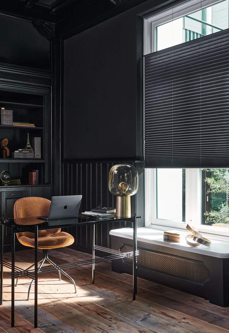 Villaya özel üretim plise perdeler