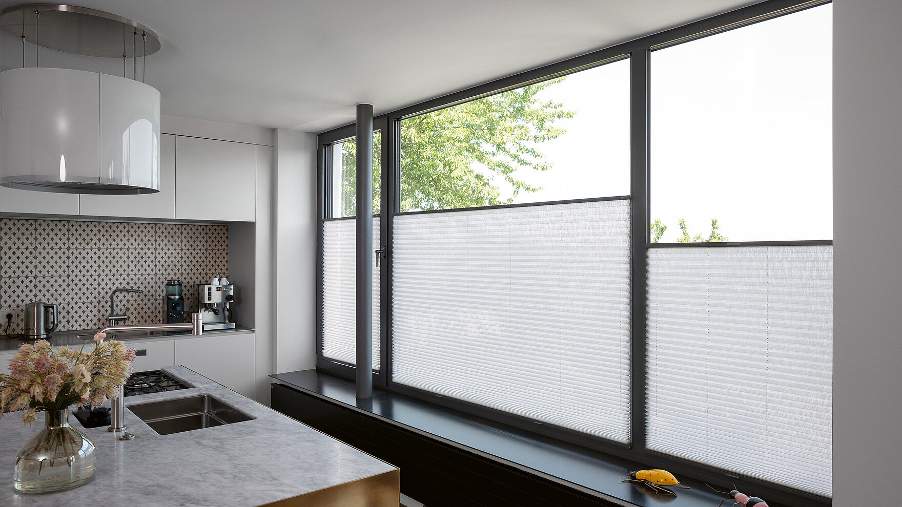 Mutfak Plise Perdeleri – Güneşi Keser, Yağ Tutmaz, Modern Görünüm