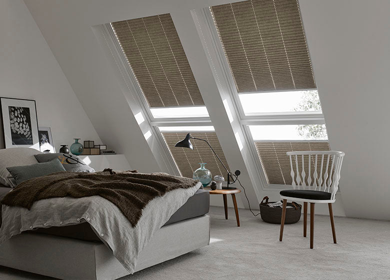 Villaya özel üretim plise perdeler